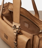 Miu Miu Utilitaire leather shoulder bag