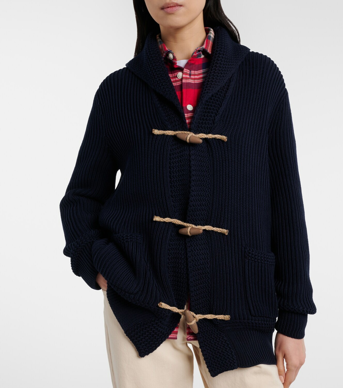 Ralph Lauren Collection Cotton and silk cardigan