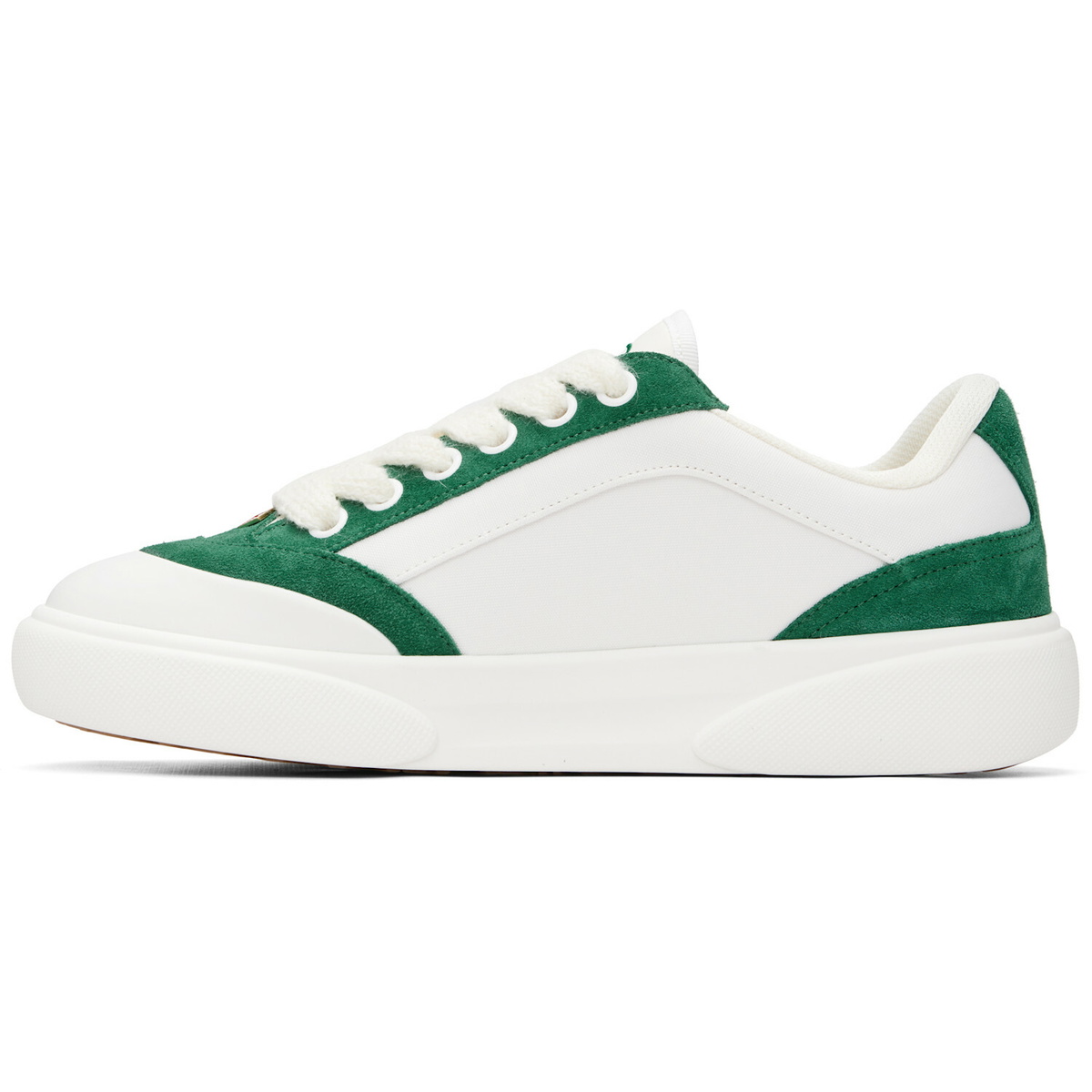Casablanca White & Green Del Mar Sneakers