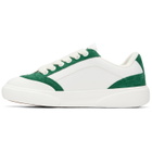 Casablanca White & Green Del Mar Sneakers