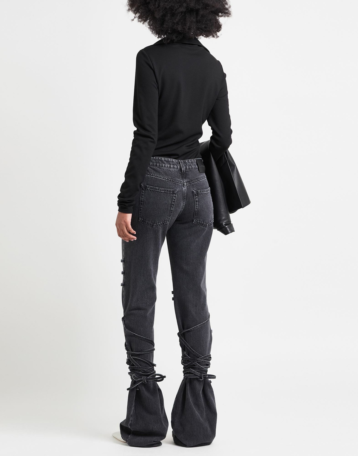 Mcqueen Womens Jeans in Black