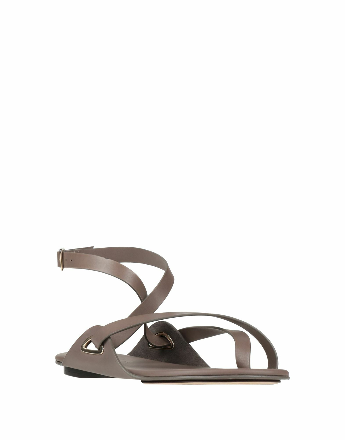 Giorgio Armani Womens Thong sandal Lead