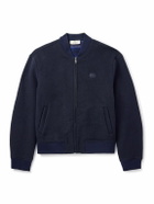 Etro - Logo-Embroidered Wool-Blend Bomber Jacket - Blue