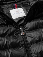 Moncler - Agay Slim-Fit Logo-Appliquéd Quilted Nylon Down Jacket - Black
