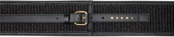 Photo: Marni Black Tropicalia Belt