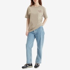 New Balance Athletics Relaxed League T-Shirt in Arid Stone