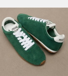 Miu Miu Plume suede sneakers