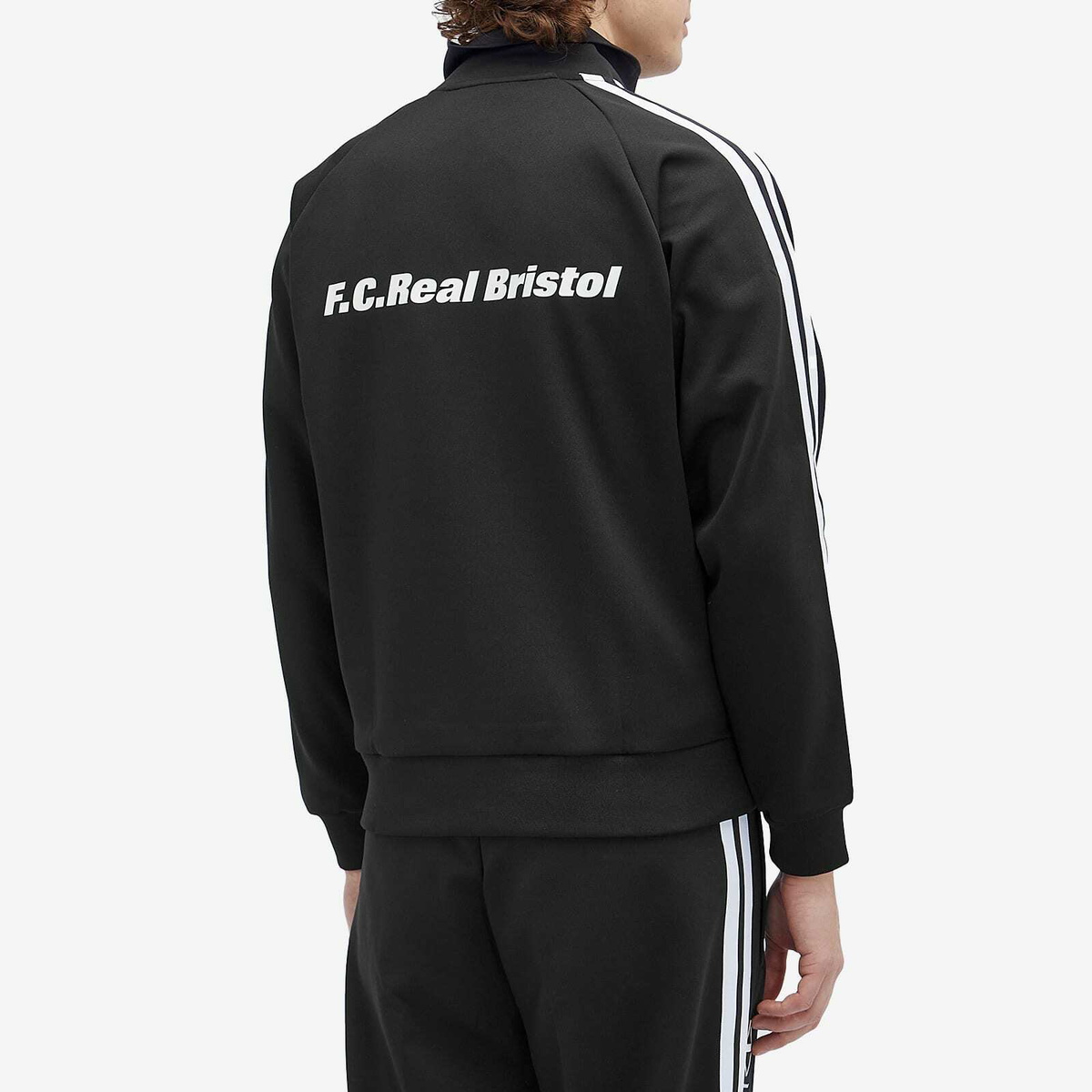 F.C. Real Bristol Men's Training Track Jacket in Black F.C. Real