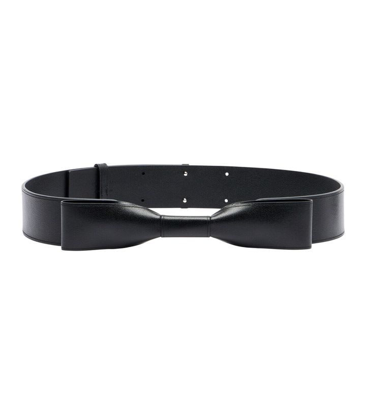 Photo: Givenchy Bow-detail leather belt