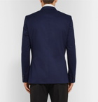 The Row - Navy Michel Slim-Fit Cotton and Cashmere-Blend Blazer - Navy