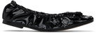 Cecilie Bahnsen Black Orbella Ballerina Flats