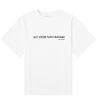 Drôle de Monsieur Classic Slogan Tee