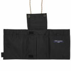 Comme des Garçons Homme Men's x Porter Cordura Pouch Bag in Black 