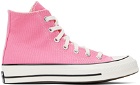 Converse Pink Chuck 70 High Top Sneakers