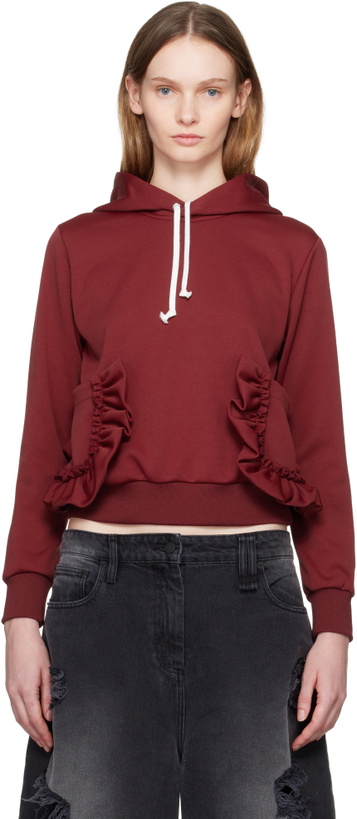 Photo: Comme des Garçons Girl Red Pocket Hoodie