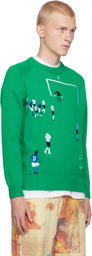 KidSuper Green Ronaldinho Edition Goal! Sweater