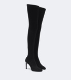 Victoria Beckham Harlow jersey over-the-knee boots
