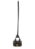 Chloe Paddington Leather bag Charm - Black - One Size