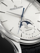 Jaeger-LeCoultre - Master Ultra Thin Automatic Moon-Phase 39mm Stainless Steel and Alligator Watch, Ref. No. 1368430