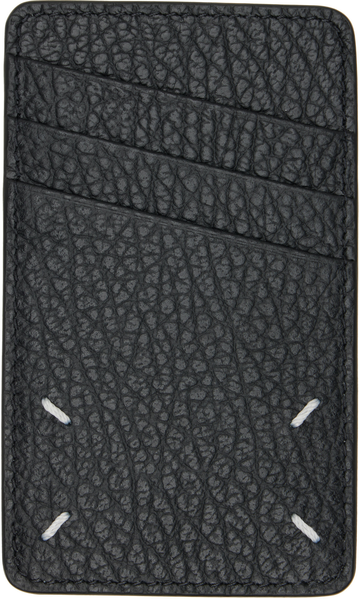 MAISON MARGIELA - Flip Flap Medium Leather Card Holder Maison Margiela