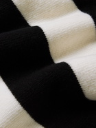 MARNI - Striped Logo-Intarsia Wool Sweater - White