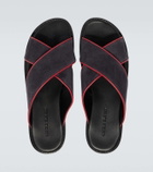Manolo Blahnik Otawi suede sandals