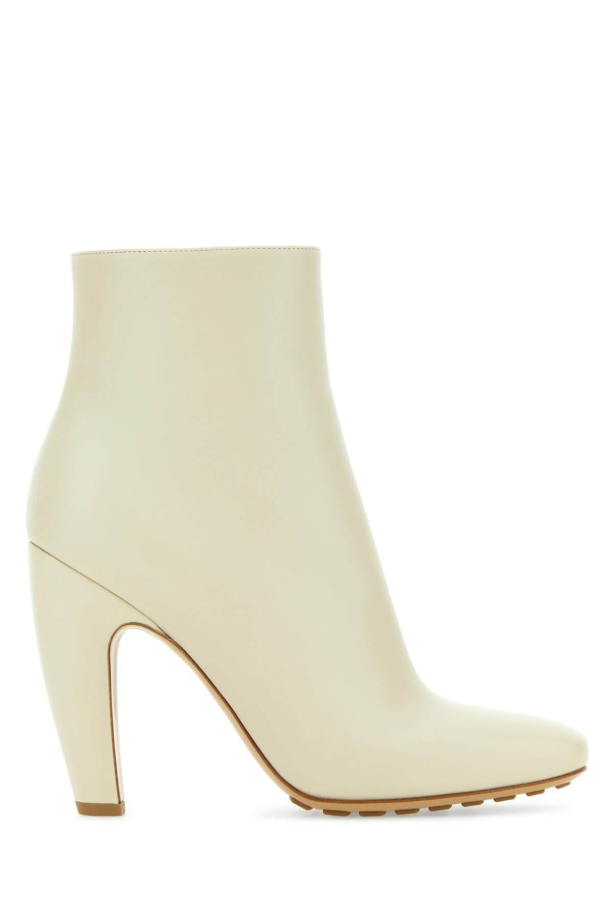 ロングブーツ BOTTEGA VENETA Sand Leather Canalazzo Ankle Boots Bottega Veneta Leather Canalazzo Knee-High Boots 100