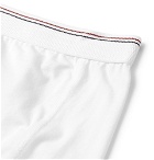 Schiesser - Lorenz Stretch Cotton and Modal-Blend Boxer Briefs - Men - White