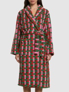 DUSEN DUSEN Red Weave Bathrobe