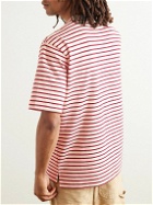 GENERAL ADMISSION - Striped Slub Cotton T-Shirt - Neutrals