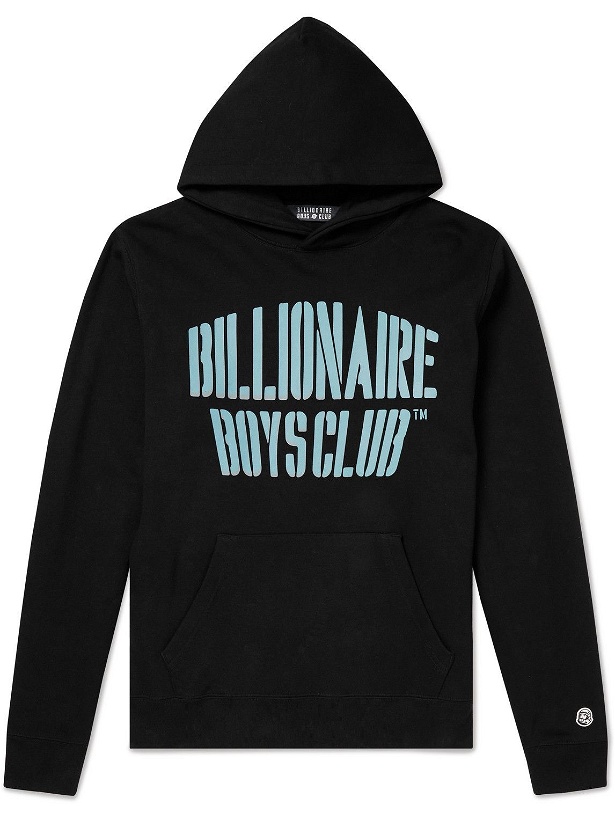 Photo: Billionaire Boys Club - Logo-Print Cotton-Jersey Hoodie - Black