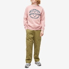 Billionaire Boys Club Men's Heart & Mind Stencil Crew Sweat in Pink