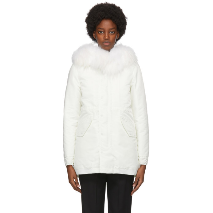 Photo: Mr and Mrs Italy White Down New York Jacket