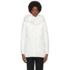 Mr and Mrs Italy White Down New York Jacket
