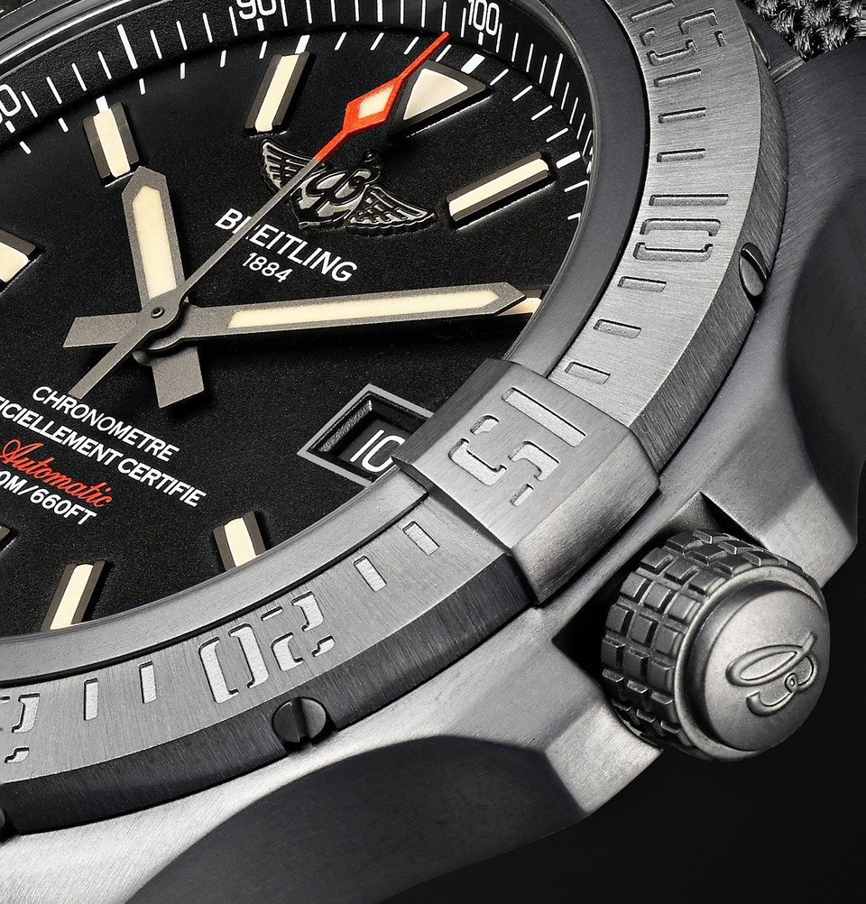 Breitling avenger 44mm outlet blackbird