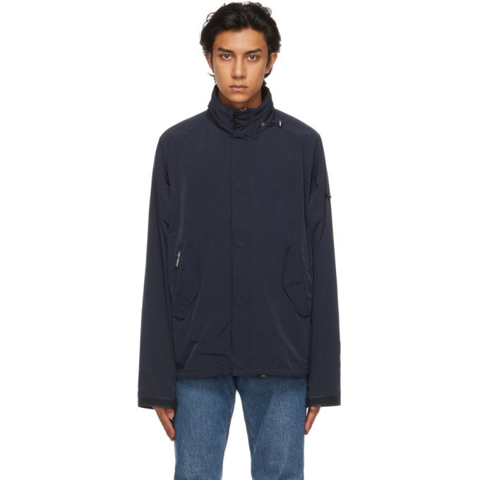 Photo: Barbour Navy Transporter Casual Jacket