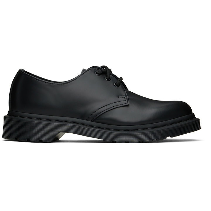 Photo: Dr. Martens Black 1461 Mono Smooth Leather Oxford Derbys