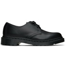 Dr. Martens Black 1461 Mono Smooth Leather Oxford Derbys