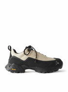 ROA - Katharina Rubber and Suede-Trimmed Nylon-Mesh Hiking Sneakers - Neutrals