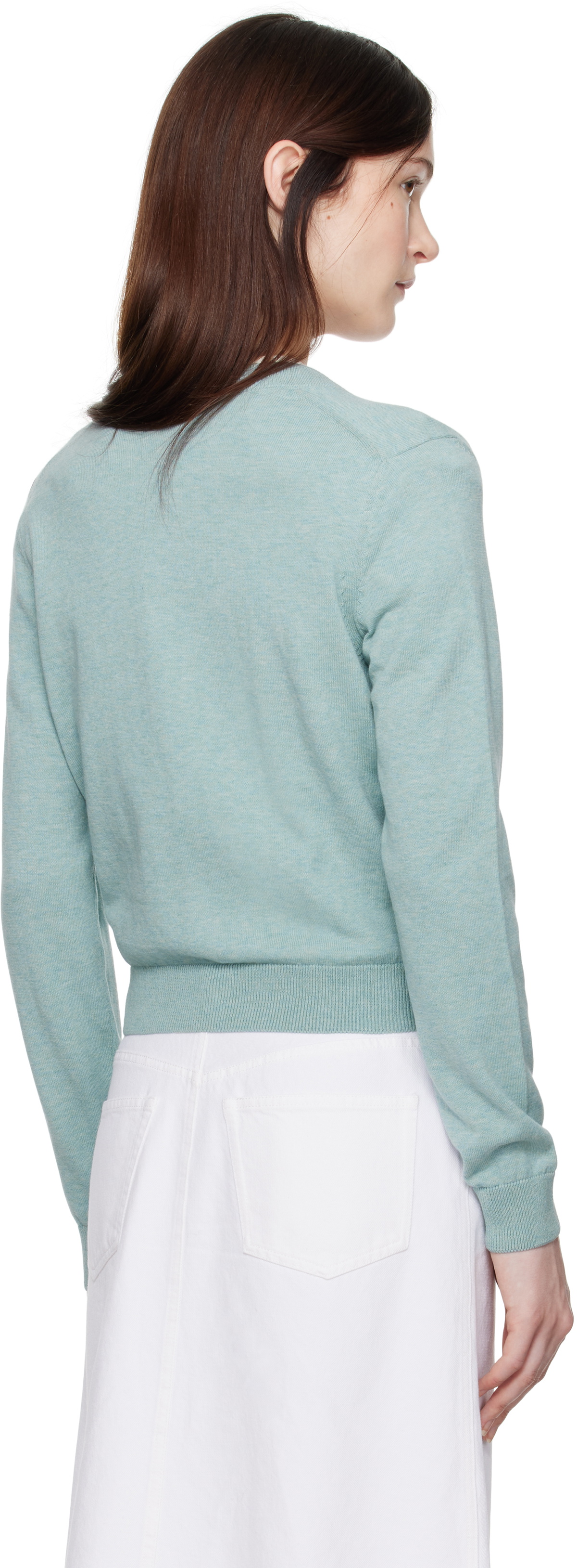 A.P.C. Blue Josephine Cardigan