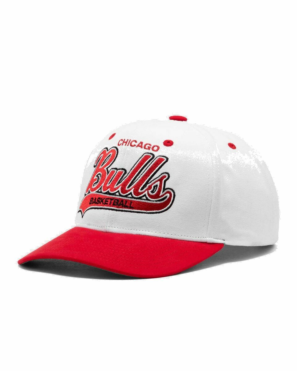 Photo: Mitchell & Ness Nba Tail Sweep Pro Snapback Chicago Bulls Red/White - Mens - Caps