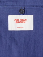 Orlebar Brown - Ullock Linen Blazer - Blue