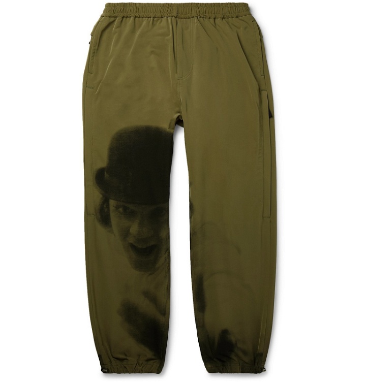 Photo: Undercover - Tapered Printed Shell Trousers - Green