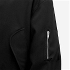 Jil Sander Men's Zip Through Bomber Jacket in Black