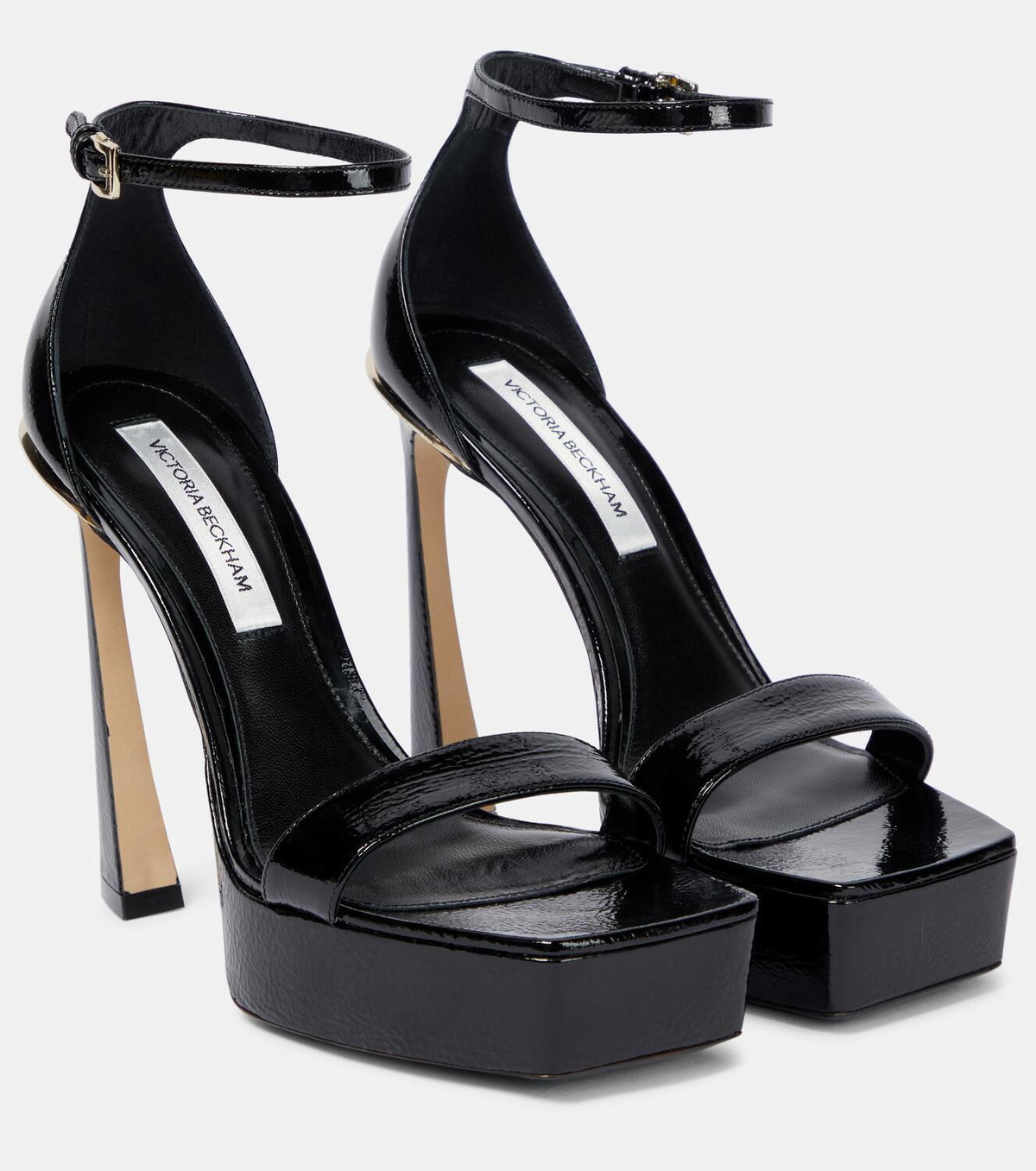 Victoria Beckham Patent leather platform sandals Victoria Beckham