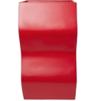 Pieces - Curvy Fiberglass Planter - Red