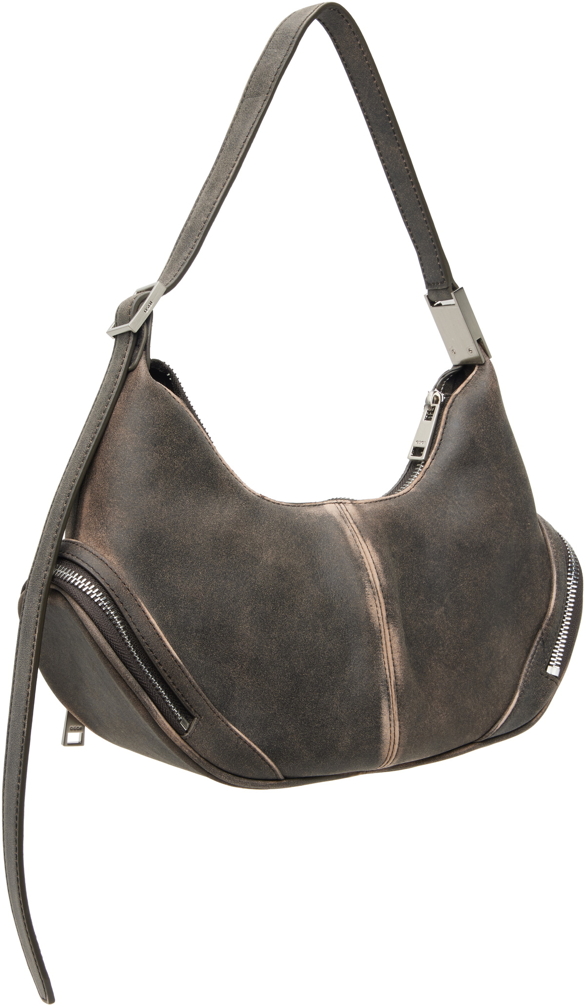 OSOI Brown Cargo Hobo Bag