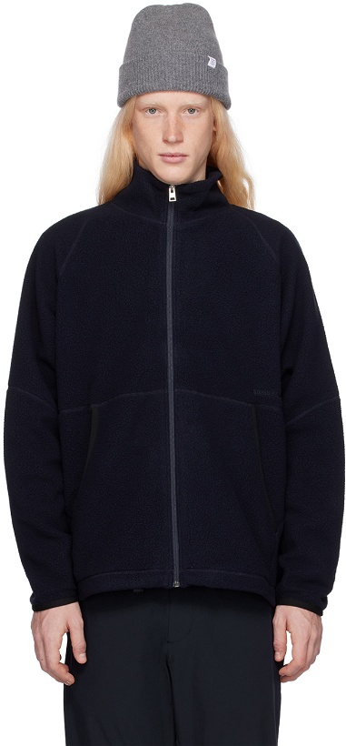 Photo: NORSE PROJECTS Navy Tycho Jacket