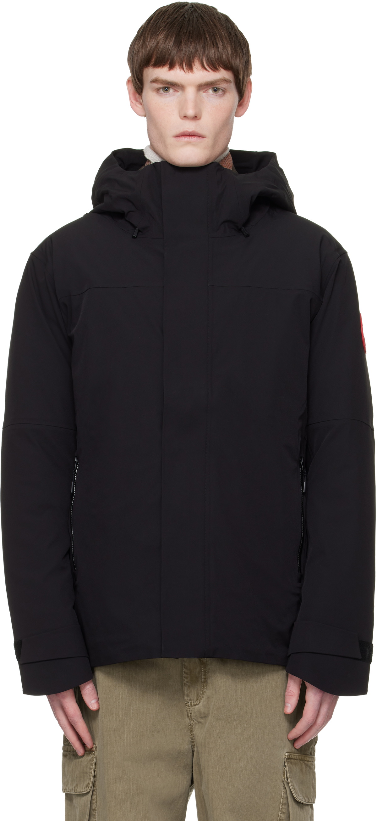 Canada Goose Black Rupert Rain Jacket