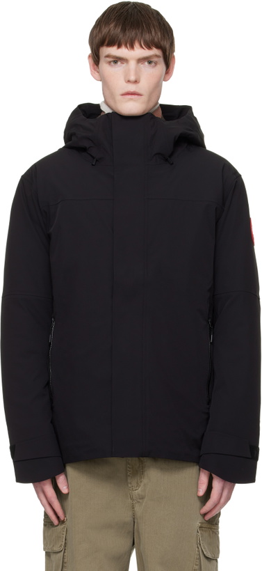 Photo: Canada Goose Black Rupert Rain Jacket